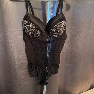 Black Lace Bodysuit